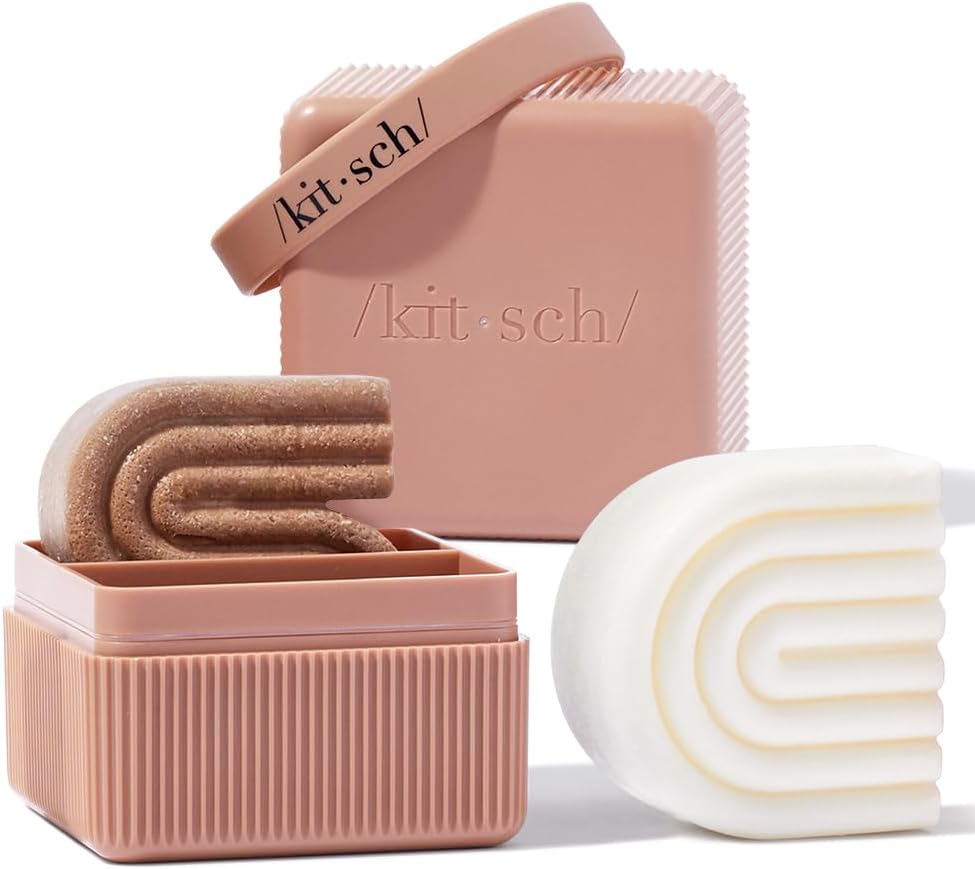 Kitsch Bottle-Free Beauty Travel Case, Terracotta