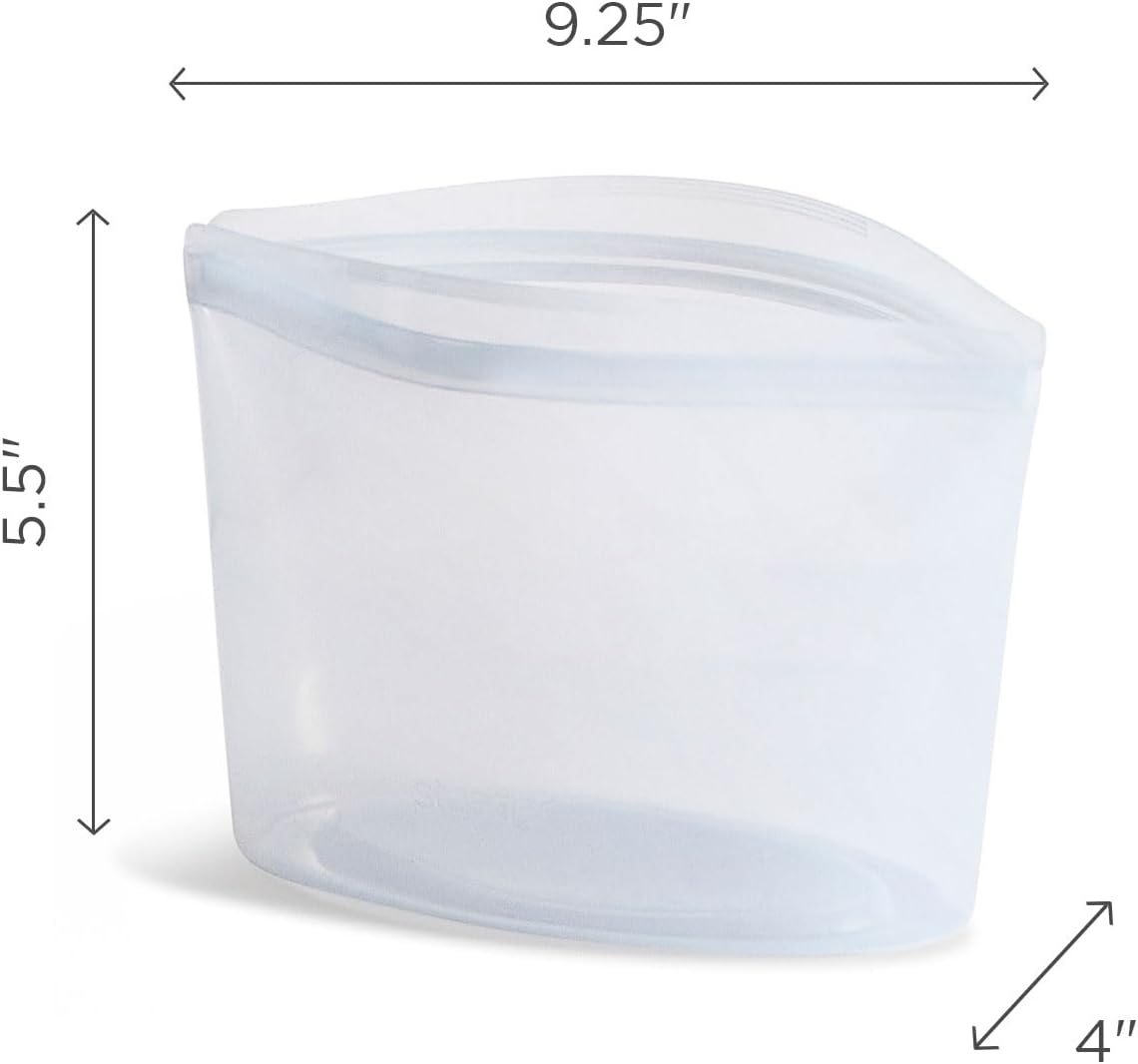Stasher Premium Silicone Reusable Food Storage Bowl
