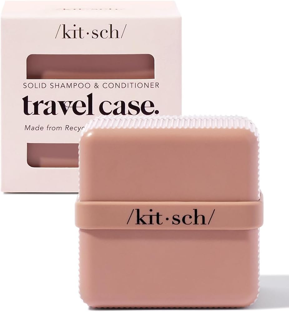 Kitsch Bottle-Free Beauty Travel Case, Terracotta