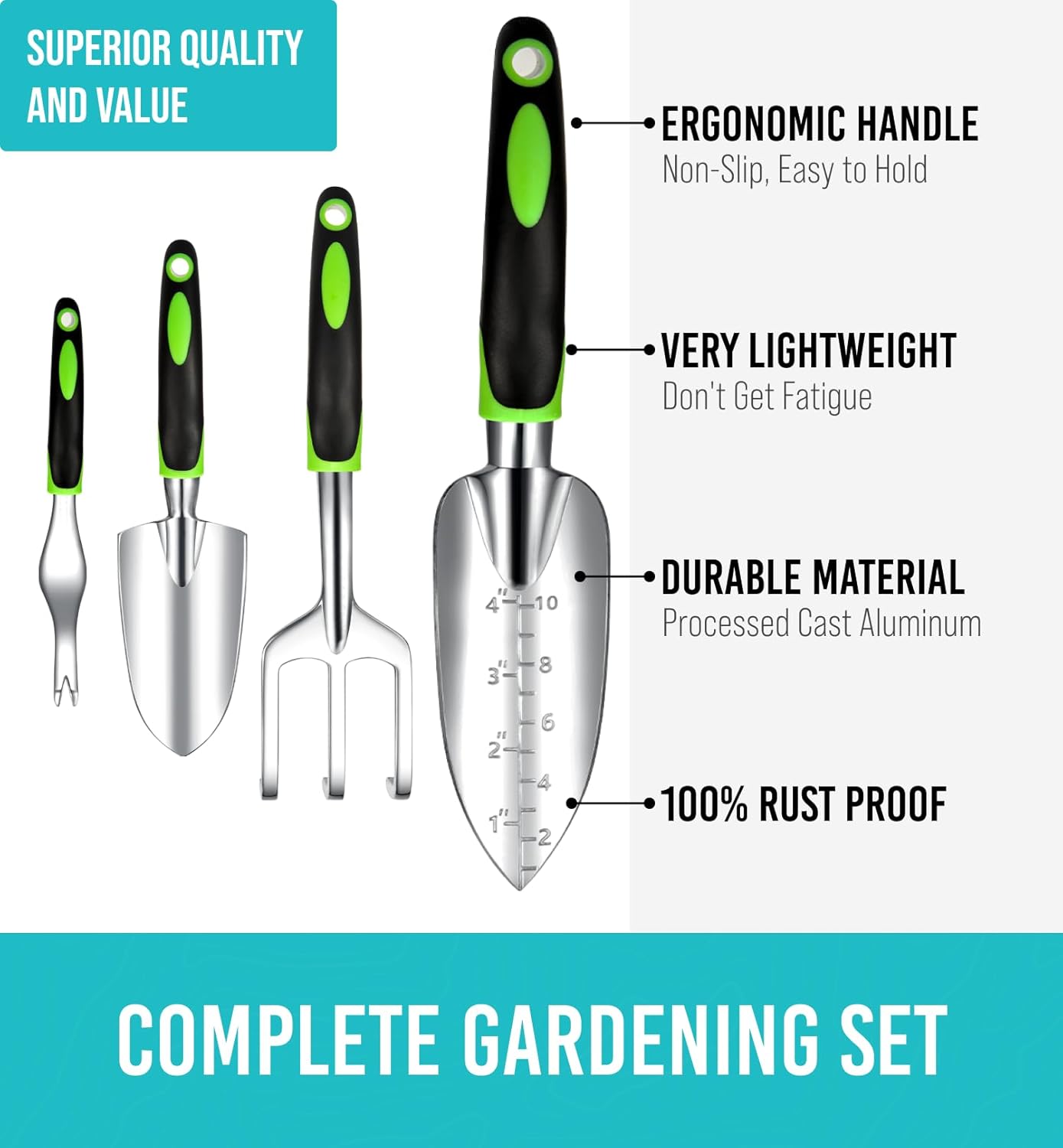 GROWIT Heavy Duty Gardening Tools