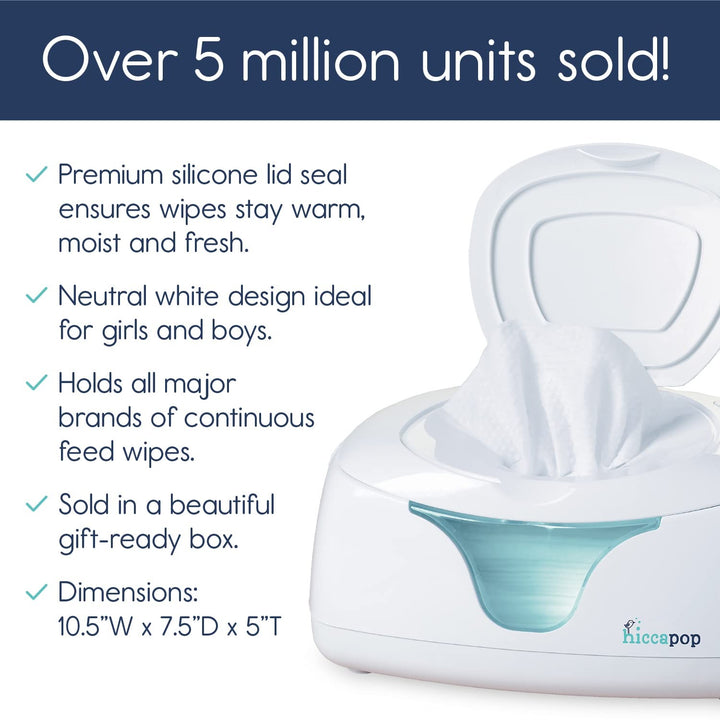 hiccapop Baby Wipe Warmer and Baby Wet Wipes Dispenser