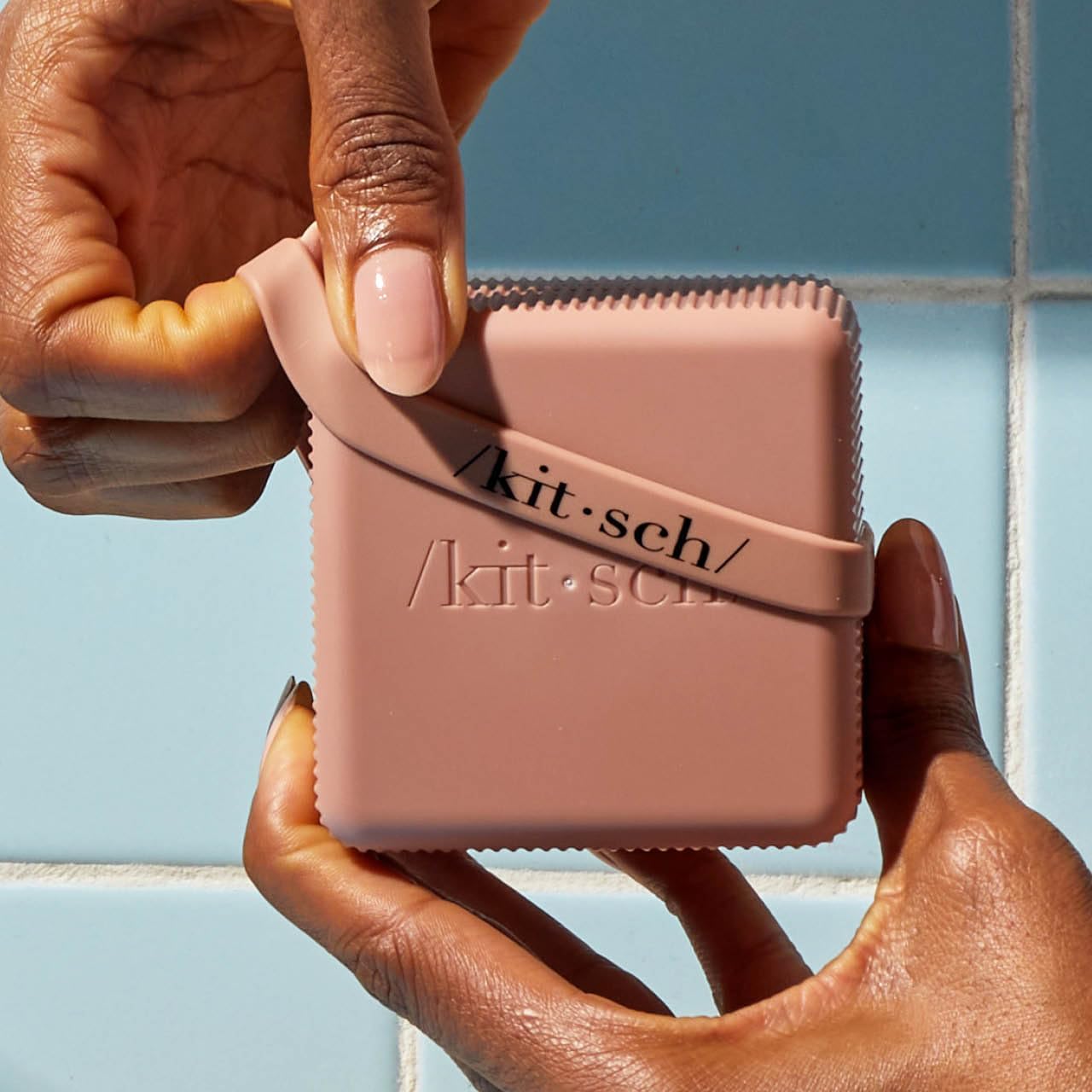 Kitsch Bottle-Free Beauty Travel Case, Terracotta