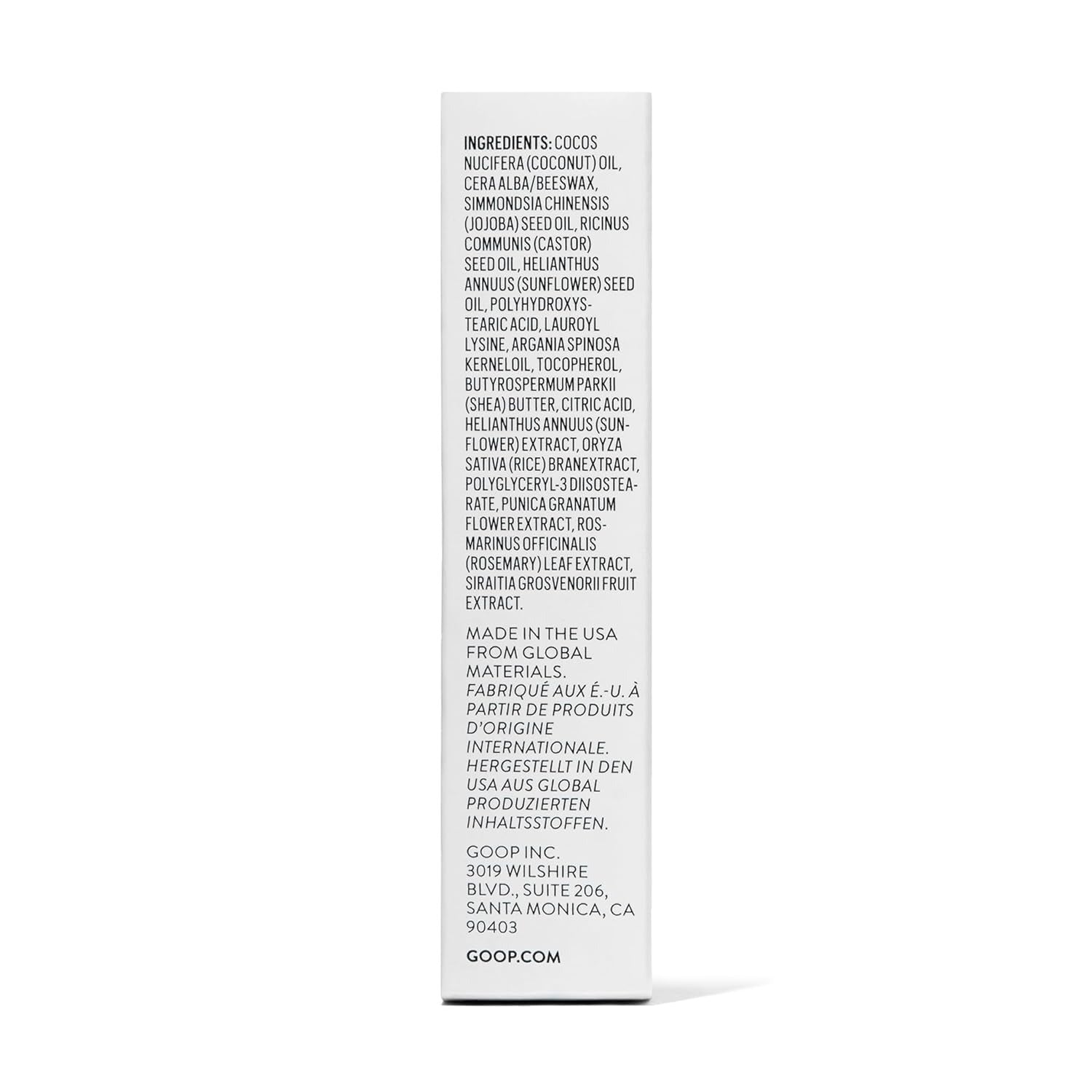goop Beauty Clean Lip Balm | Dry Lips Treatment