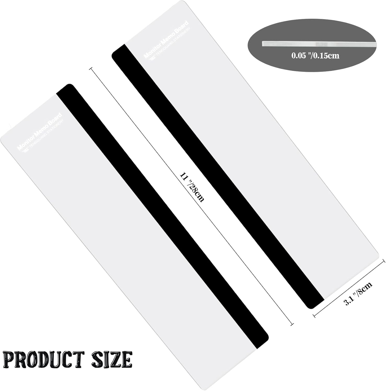 MDOZQ Office Desk Accessories 2pcs Computer Monitor