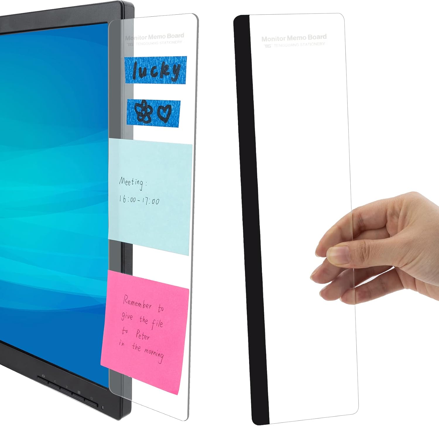 MDOZQ Office Desk Accessories 2pcs Computer Monitor