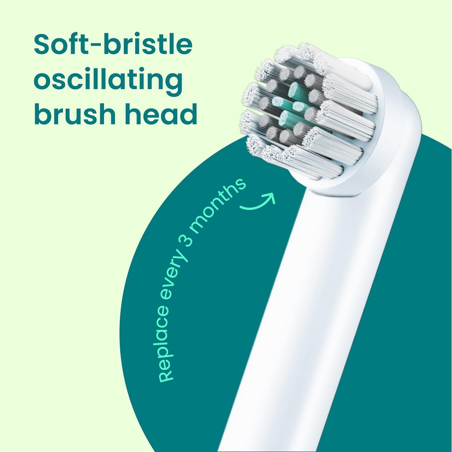 Oscillating Rechargeable Electric Toothbrush