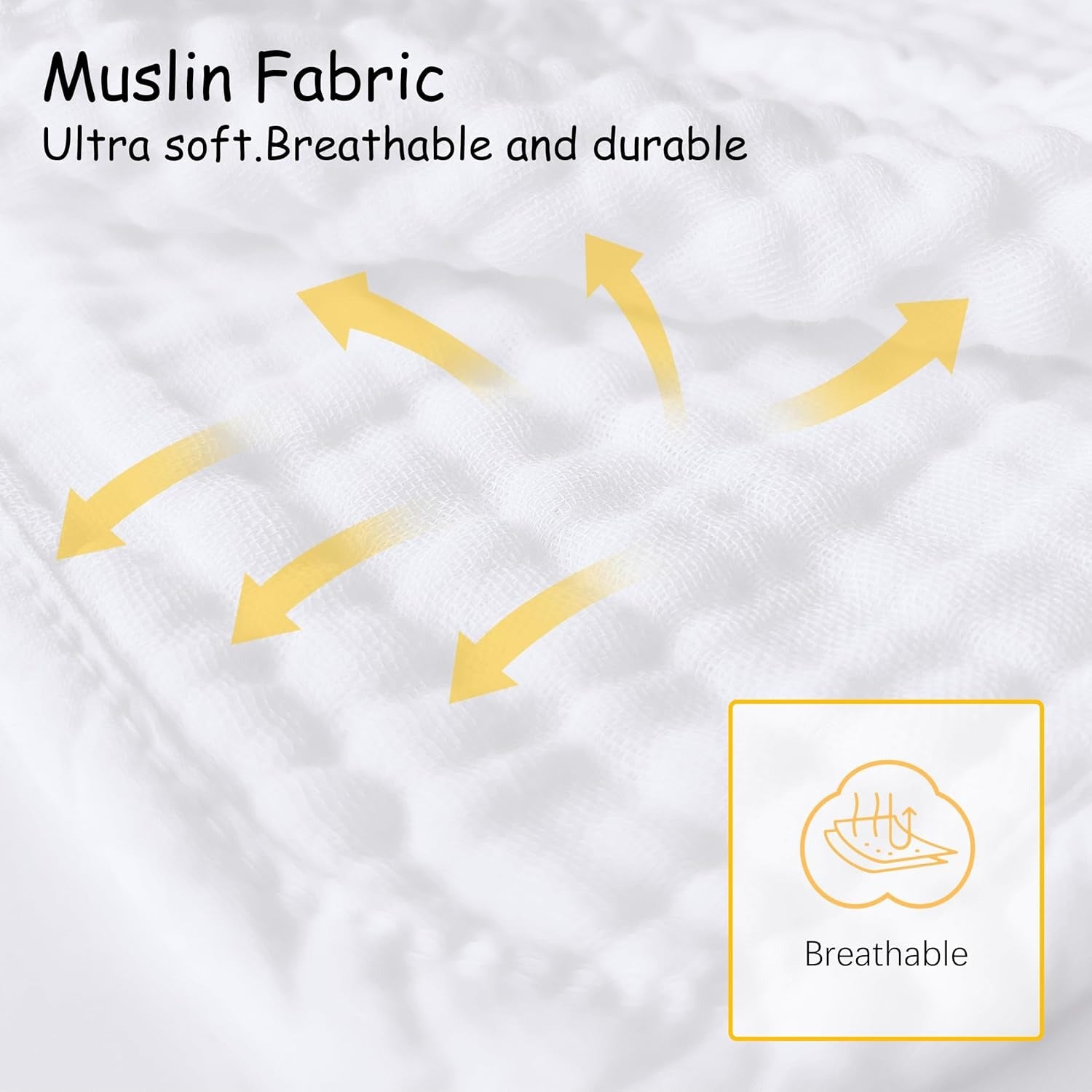 12 Pack Muslin Burp Cloths 100% Cotton