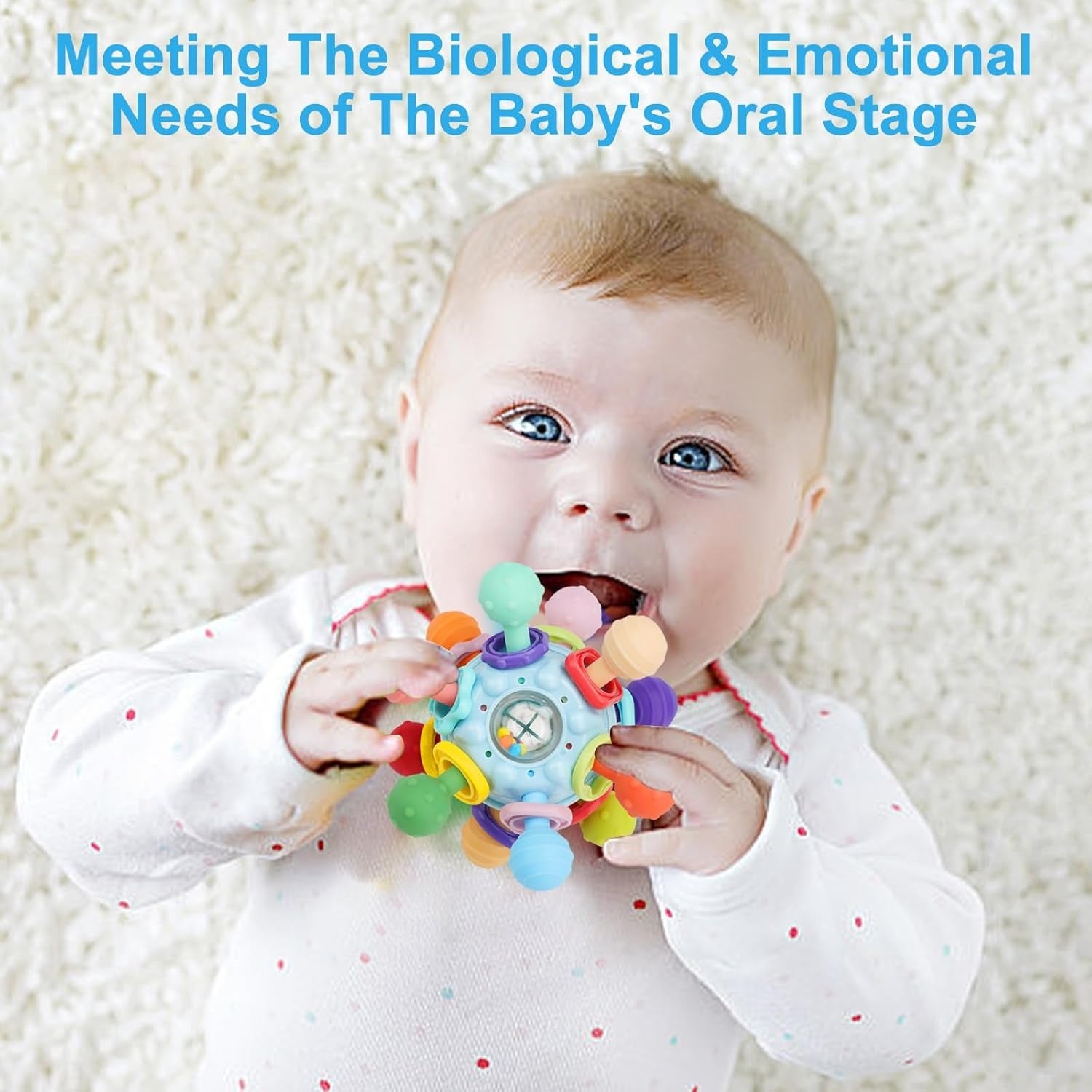 Baby Montessori Sensory Toys for 0-6 6-12 Months