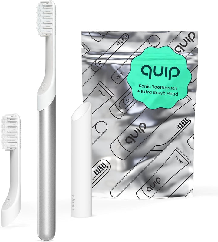 Quip Sonic Toothbrush for Adults with Timer