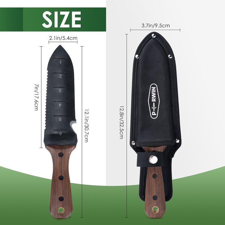 Hori Hori Garden Knife, Garden Tools with Sheath for Weeding