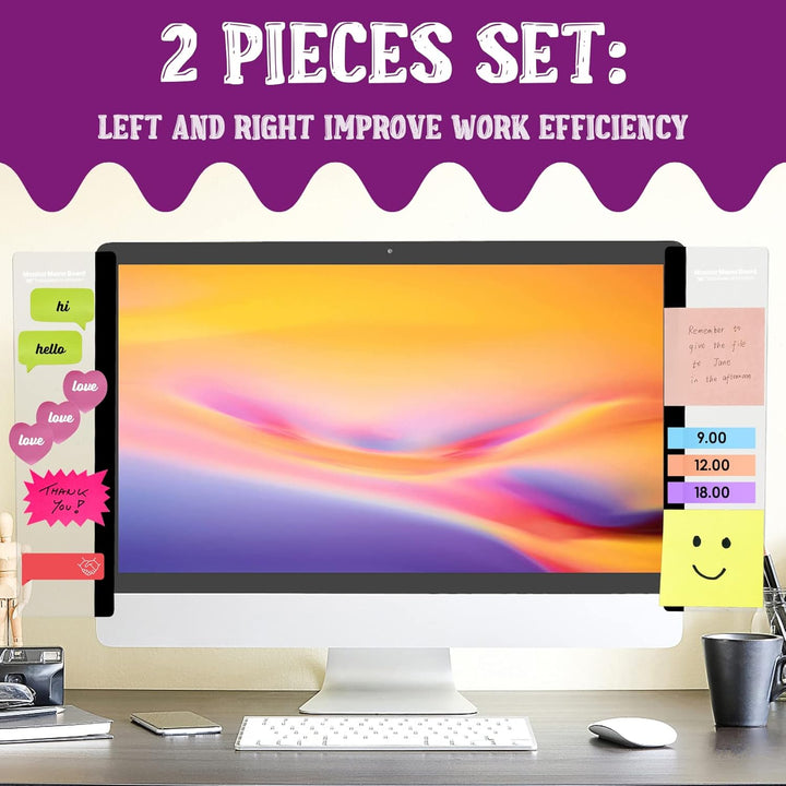 MDOZQ Office Desk Accessories 2pcs Computer Monitor