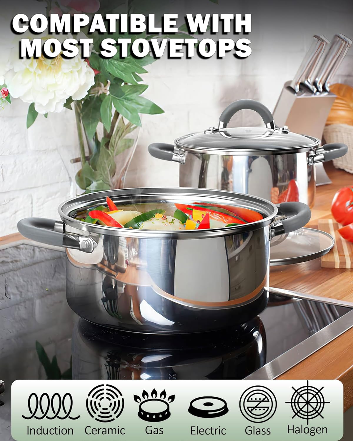 Cook N Home Kitchen Cookware Set