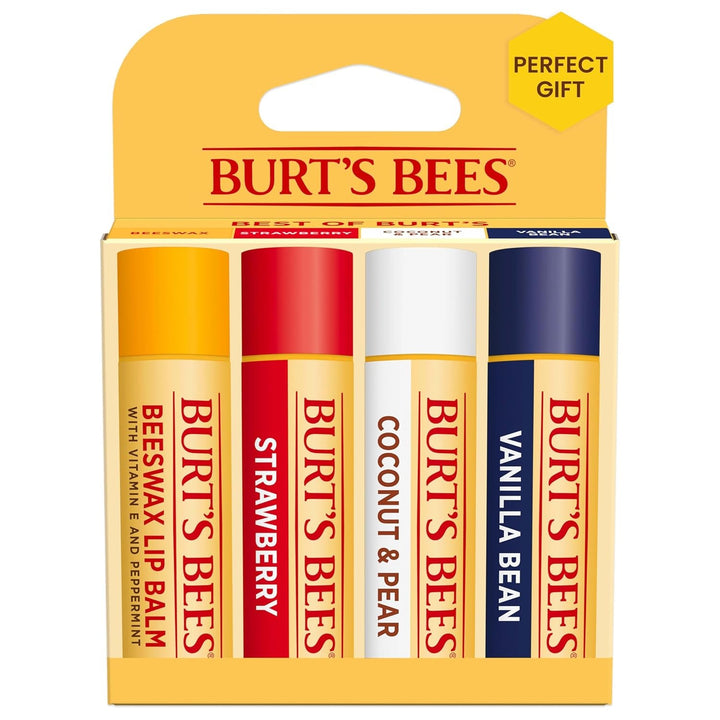 Lip Balm - Beeswax, Strawberry, Coconut and Pear, and Vanilla Bean
