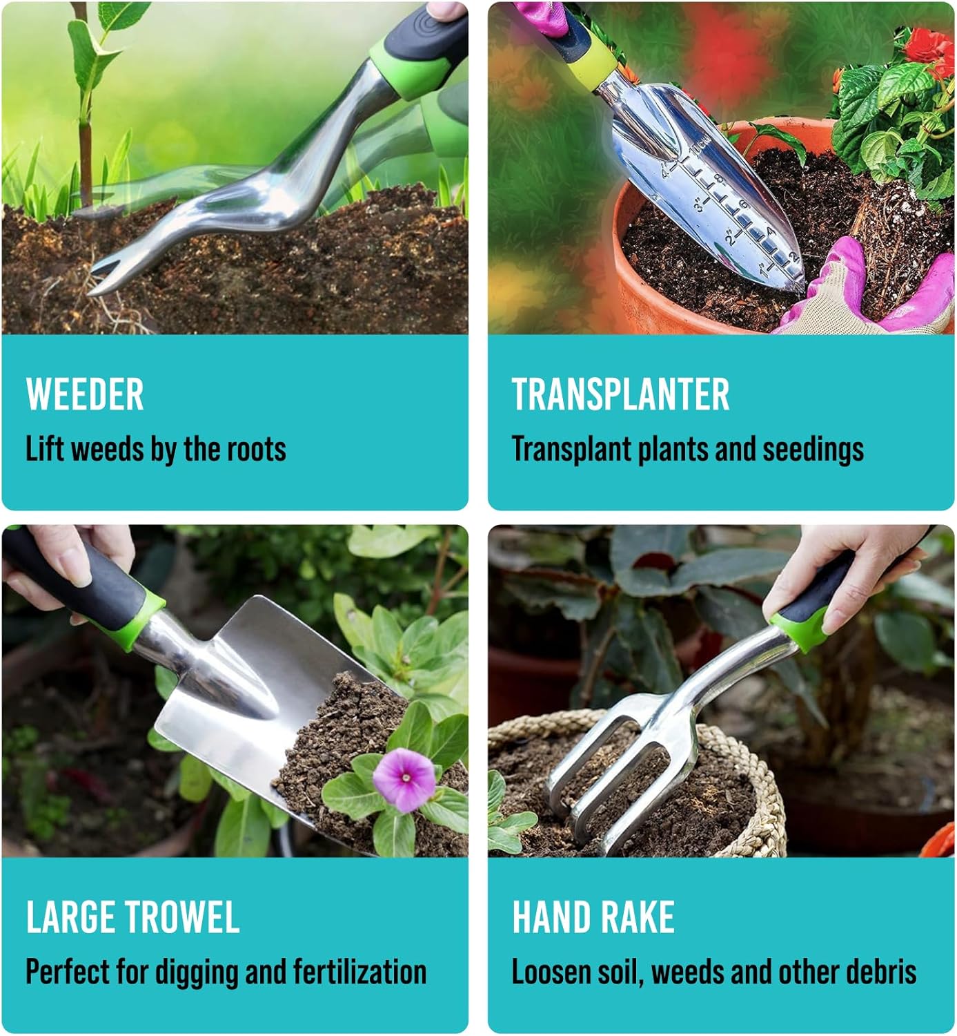 GROWIT Heavy Duty Gardening Tools