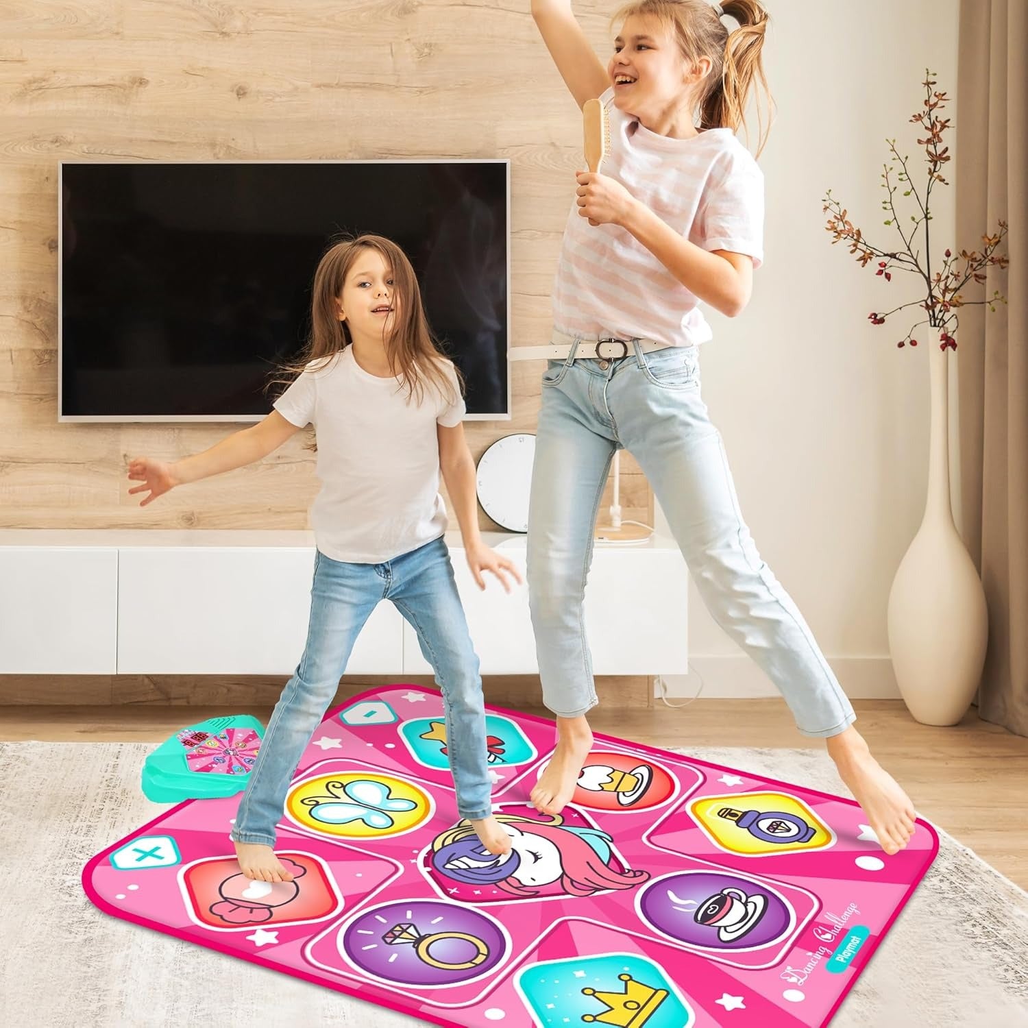 Unicorn Dance Mat, Dance Mixer Rhythm Step Play Mat