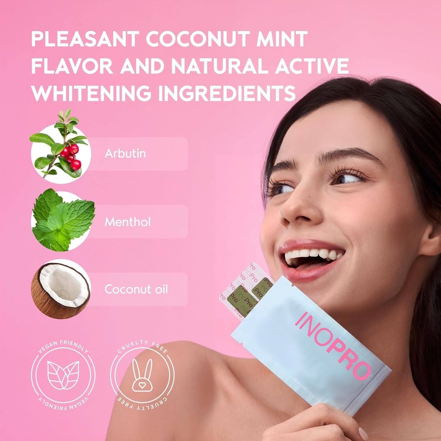 Teeth Whitening Strips 14 Treatments Kit - Teeth Whitener, Peroxide Free