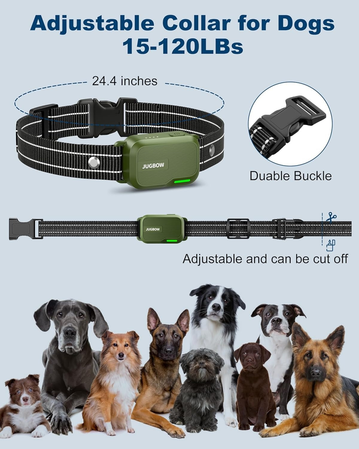 Jugbow Dog Shock Collar - 3300FT Dog