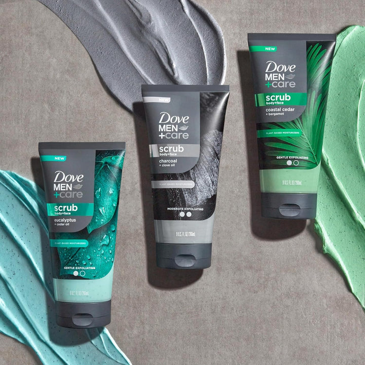 Dove Men+Care Eucalyptus Body and Face Scrub